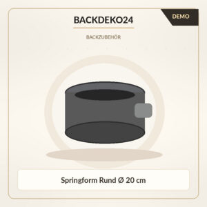 DEMO-Illustration: DEMO · Springform Rund Ø 20 cm – kein Originalfoto